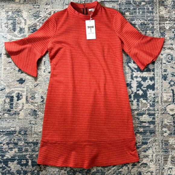 Tyler Boe Mindy Shift Dress in Sm Hndsth Ginge - Picture 1 of 6